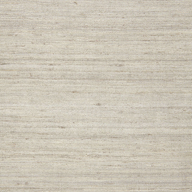 Chinon Silk Weave fabric in moonstone color - pattern number 65122 - by Schumacher in the Au Naturel collection