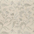 Monceau Linen Embroidery fabric in zinc color - pattern number 65130 - by Schumacher in the Au Naturel collection