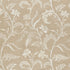 Monceau Linen Embroidery fabric in greige color - pattern number 65131 - by Schumacher in the Au Naturel collection