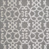Amboise Linen Embroidery fabric in zinc color - pattern number 65180 - by Schumacher in the Au Naturel collection