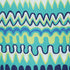 Zig Zag Weave Indoor Outdoor fabric in laguna color - pattern number 65330 - by Schumacher in the Trina Turk collection