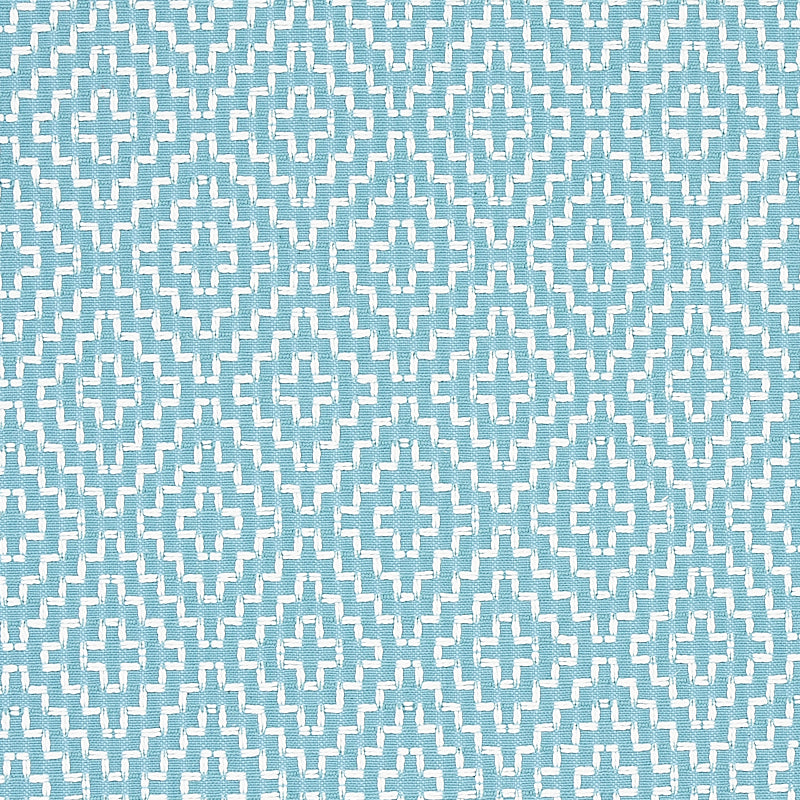 Soho Weave fabric in capri color - pattern number 65621 - by Schumacher in the Essentials: Small Scale Upholstery collection