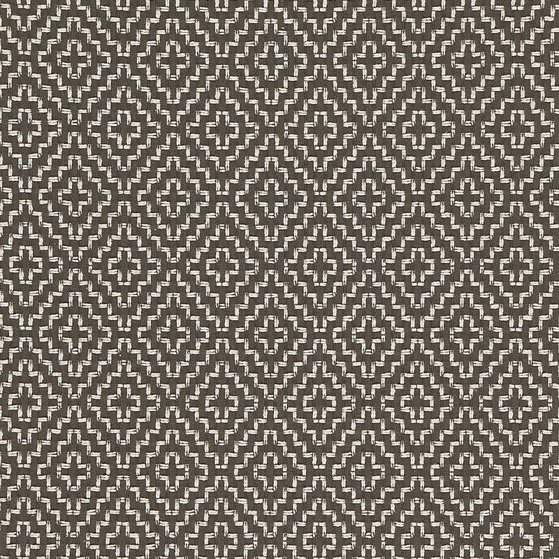 Soho Weave fabric in charcoal color - pattern number 65625 - by Schumacher in the Chroma collection