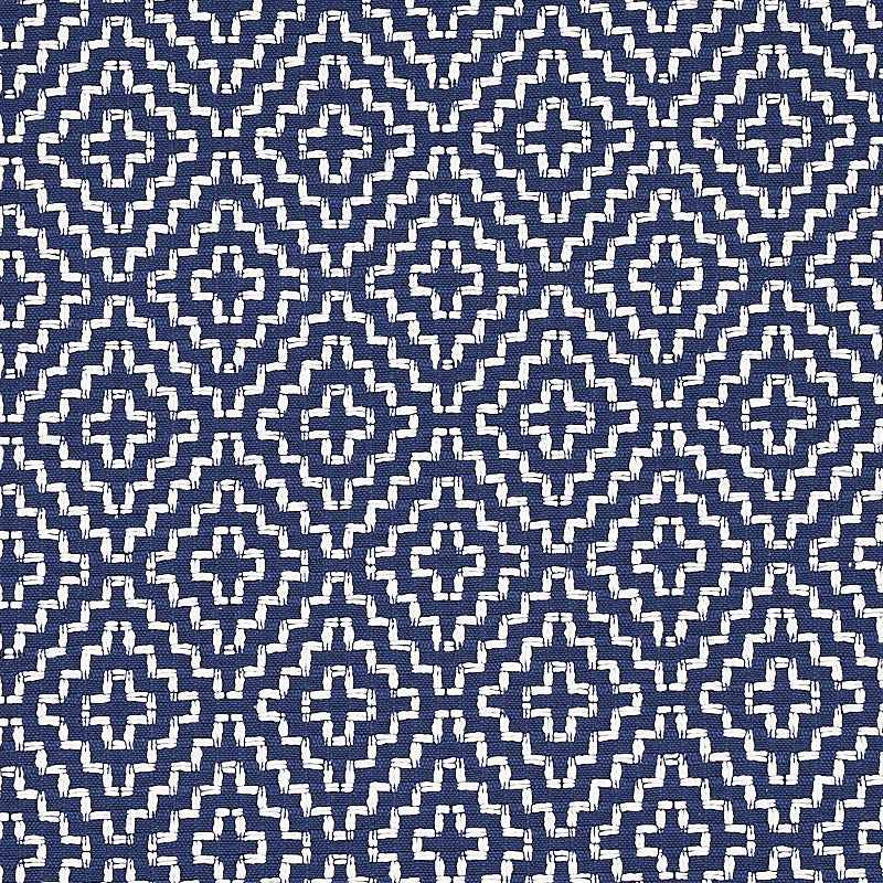 Soho Weave fabric in navy color - pattern number 65627 - by Schumacher in the Essentials: Small Scale Upholstery collection