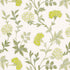 Sheridan Embroidery fabric in chartreuse color - pattern number 65661 - by Schumacher in the Chroma collection