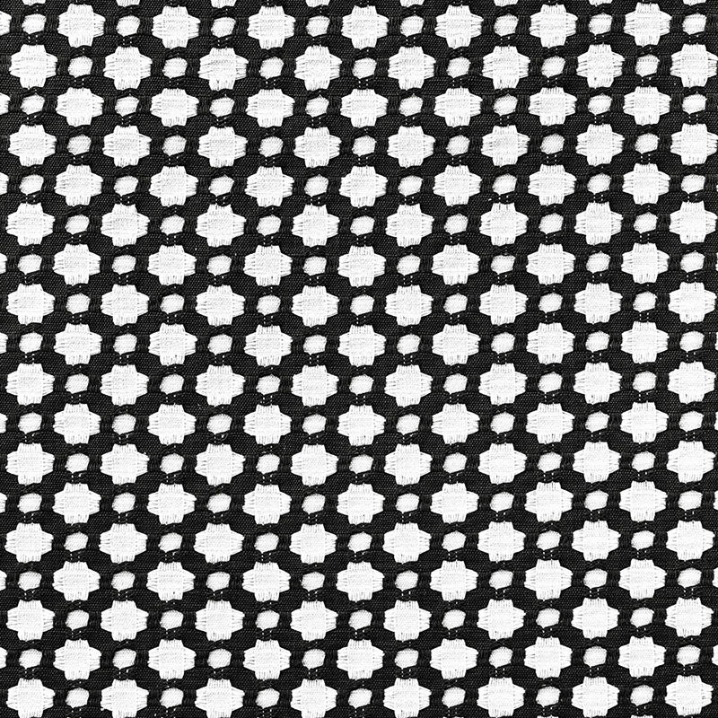 Betwixt fabric in black  white color - pattern number 65683 - by Schumacher in the Chroma collection