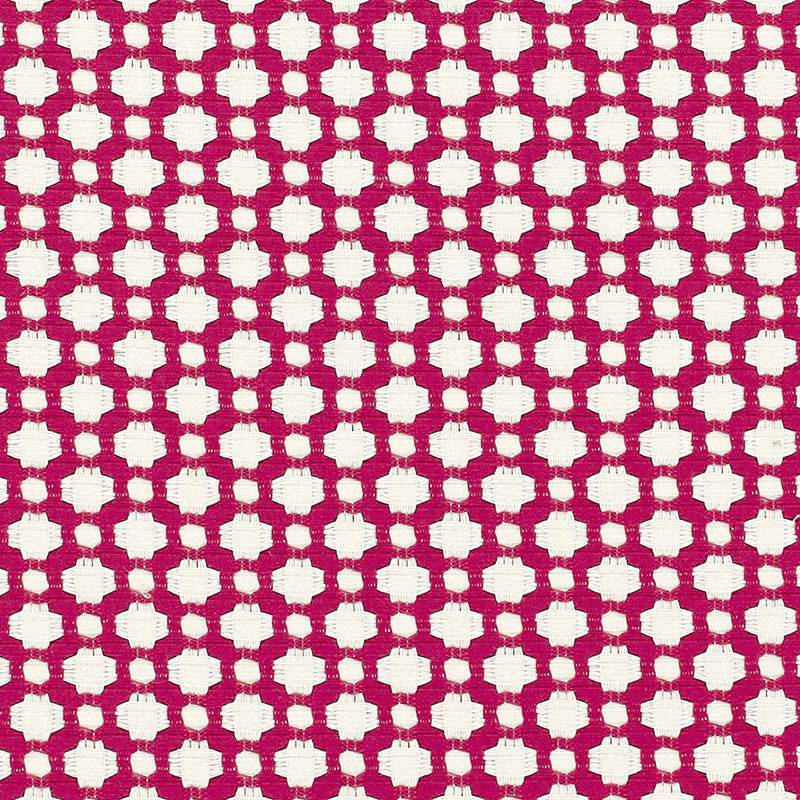Betwixt fabric in magenta natural color - pattern number 65685 - by Schumacher in the Chroma collection