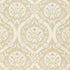 Taza Damask fabric in champagne color - pattern number 65773 - by Schumacher in the Chroma collection