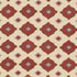 Sikar Embroidery fabric in pomegranate color - pattern number 65783 - by Schumacher in the Martyn Lawrence Bullard collection