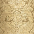 Cordwain Damask fabric in gilt color - pattern number 65872 - by Schumacher in the Chroma collection
