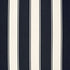 Cannes Awning Stripe fabric in denim color - pattern number 65892 - by Schumacher in the Cote D&