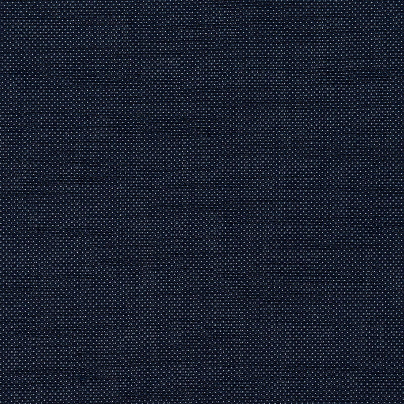 Cap Ferrat Weave fabric in navy color - pattern number 65934 - by Schumacher in the Steel Magnolia collection