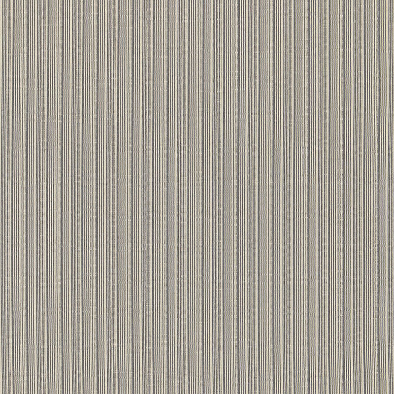 Marbella Strie fabric in oxford grey color - pattern number 65970 - by Schumacher in the Cote D&