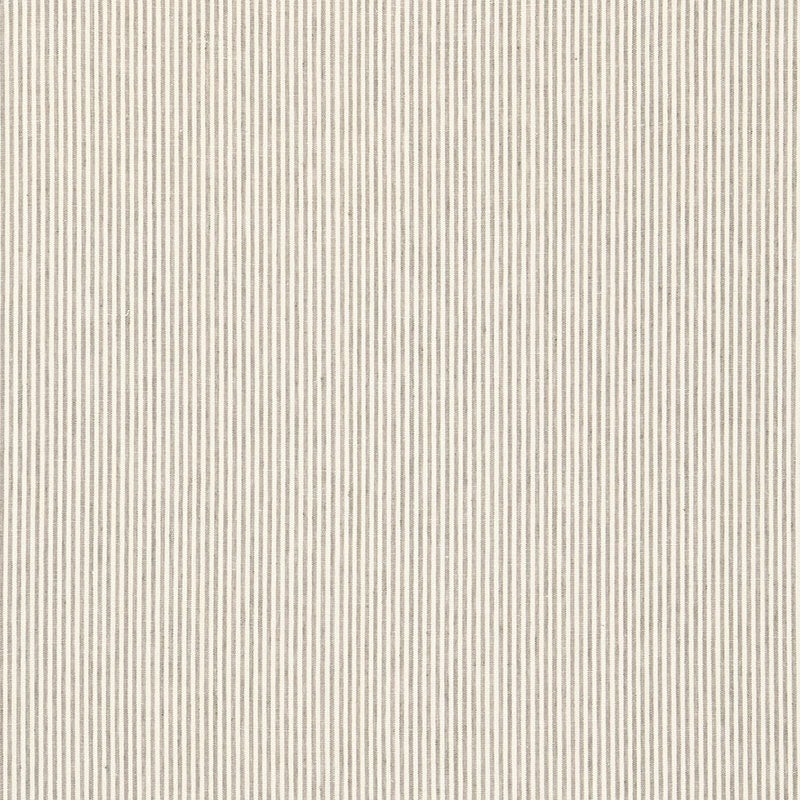 Wesley Ticking Stripe fabric in umber color - pattern number 65980 - by Schumacher in the Country Chic collection