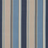Addison Cotton Stripe fabric in indigo color - pattern number 66002 - by Schumacher in the Sea Island Stripe collection
