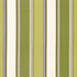 Addison Cotton Stripe fabric in vert color - pattern number 66003 - by Schumacher in the Sea Island Stripe collection