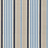Minzer Cotton Stripe fabric in indigo color - pattern number 66011 - by Schumacher in the Sea Island Stripe collection