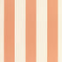 Beaufort Awning Stripe fabric in peche color - pattern number 66043 - by Schumacher in the Sea Island Stripe collection