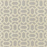 San Remo Fret fabric in dove grey color - pattern number 66060 - by Schumacher in the Cote D&