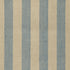 Augustin Linen Stripe fabric in denim  linen color - pattern number 66073 - by Schumacher in the Sea Island Stripe collection