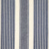 Summerville Linen Stripe fabric in navy color - pattern number 66095 - by Schumacher in the Stripes Revisits collection