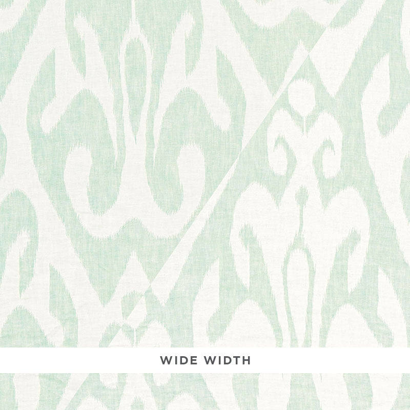 Tokat Weave fabric in aqua color - pattern number 66101 - by Schumacher in the Palazzo collection