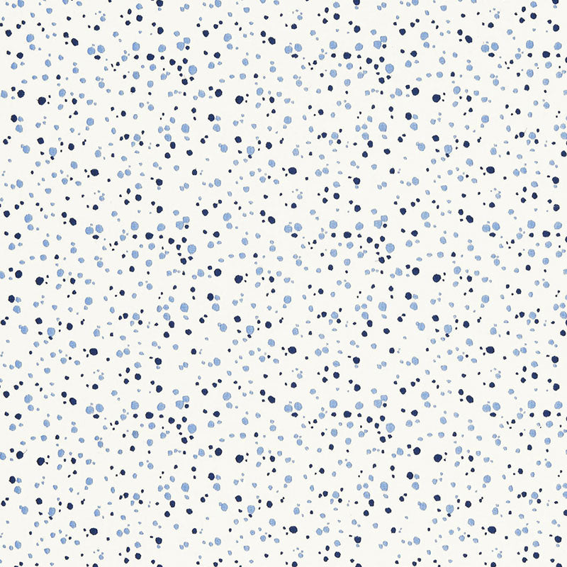Skittles fabric in blueberry  sky color - pattern number 66231 - by Schumacher in the Flight of Fancy collection