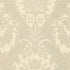 Toscana Linen Damask fabric in greige color - pattern number 66340 - by Schumacher in the Palazzo collection