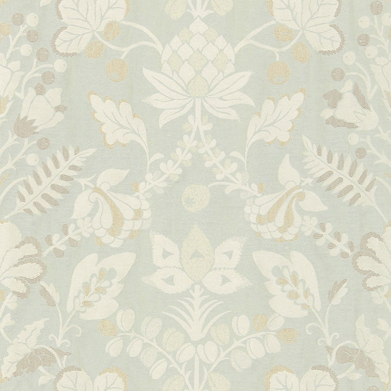 Sorano Weave fabric in celestial color - pattern number 66390 - by Schumacher in the Palazzo collection