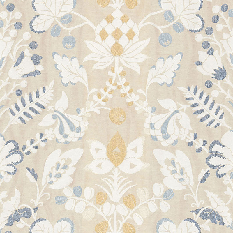 Sorano Weave fabric in linen color - pattern number 66391 - by Schumacher in the Palazzo collection