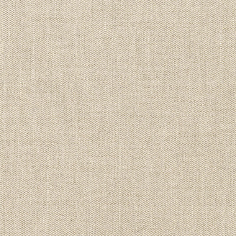 Watou Herringbone fabric in greige color - pattern number 66440 - by Schumacher in the Courtrai collection