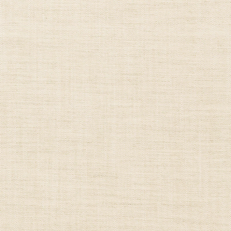 Watou Herringbone fabric in bone color - pattern number 66441 - by Schumacher in the Steel Magnolia collection