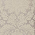Anvers Damask fabric in nickel color - pattern number 66562 - by Schumacher in the Courtrai collection
