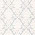 Montalcino Applique Damask fabric in robins egg color - pattern number 66591 - by Schumacher in the Palazzo collection