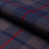 Montana Wool Plaid fabric in navy color - pattern number 66663 - by Schumacher in the A Country Life collection