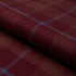Montana Wool Plaid fabric in burgundy color - pattern number 66665 - by Schumacher in the A Country Life collection