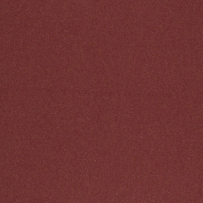 Chester Wool fabric in carmine color - pattern number 66674 - by Schumacher in the Palette Wools collection