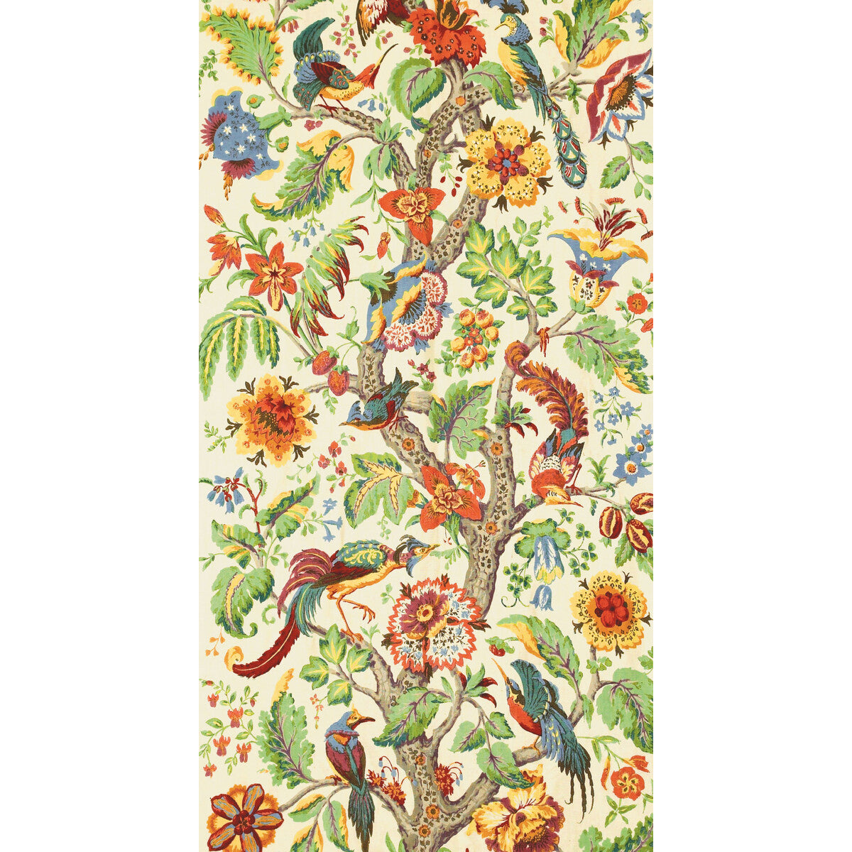 Tree Of Life fabric in multi color - pattern 667069.LJ.0 - by Lee Jofa