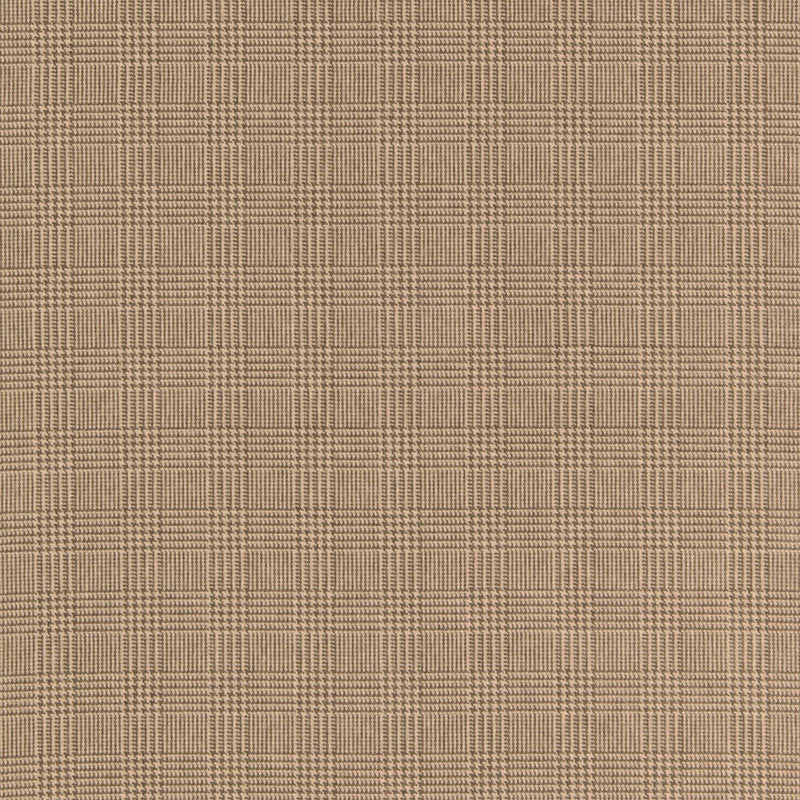 Glen Plaid Velvet fabric in antelope color - pattern number 66752 - by Schumacher in the Luxe Lodge collection