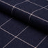 Bancroft Wool Plaid fabric in navy color - pattern number 66774 - by Schumacher in the A Country Life collection