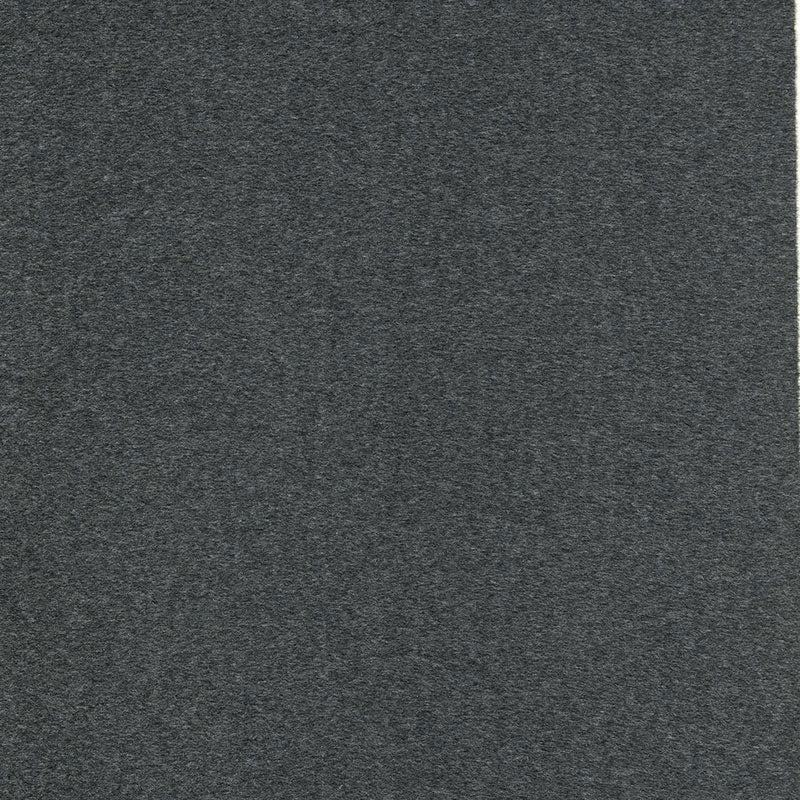 Aspen Cashmere fabric in charcoal color - pattern number 66802 - by Schumacher in the Luxe Lodge collection