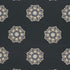 Chennai Linen Embroidery fabric in midnight color - pattern number 66820 - by Schumacher in the Contemporary Embroideries collection