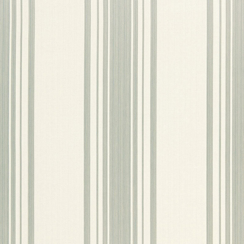 Carnegie Cotton Stripe fabric in nickel color - pattern number 67020 - by Schumacher in the Chroma collection