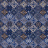 Kilim Weave fabric in blue color - pattern number 67143 - by Schumacher in the Luxe Lodge collection