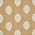 Savanna Jute Embroidered Sheer fabric in jute color - pattern number 67340 - by Schumacher in the Au Naturel collection
