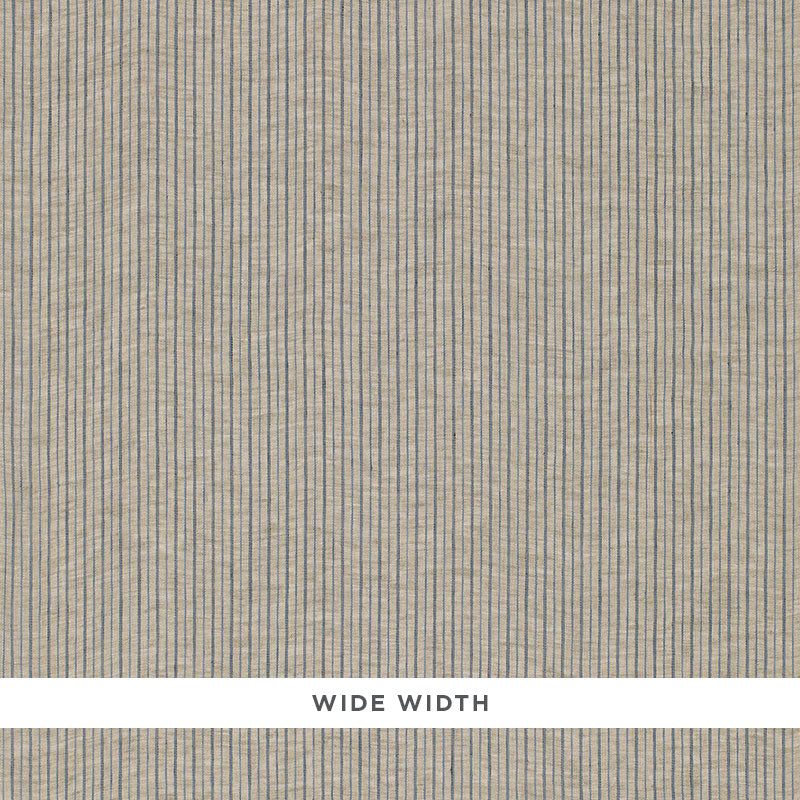 Cascade Stripe Sheer fabric in stone color - pattern number 67391 - by Schumacher in the Essentials: Sheers &amp; Casements collection