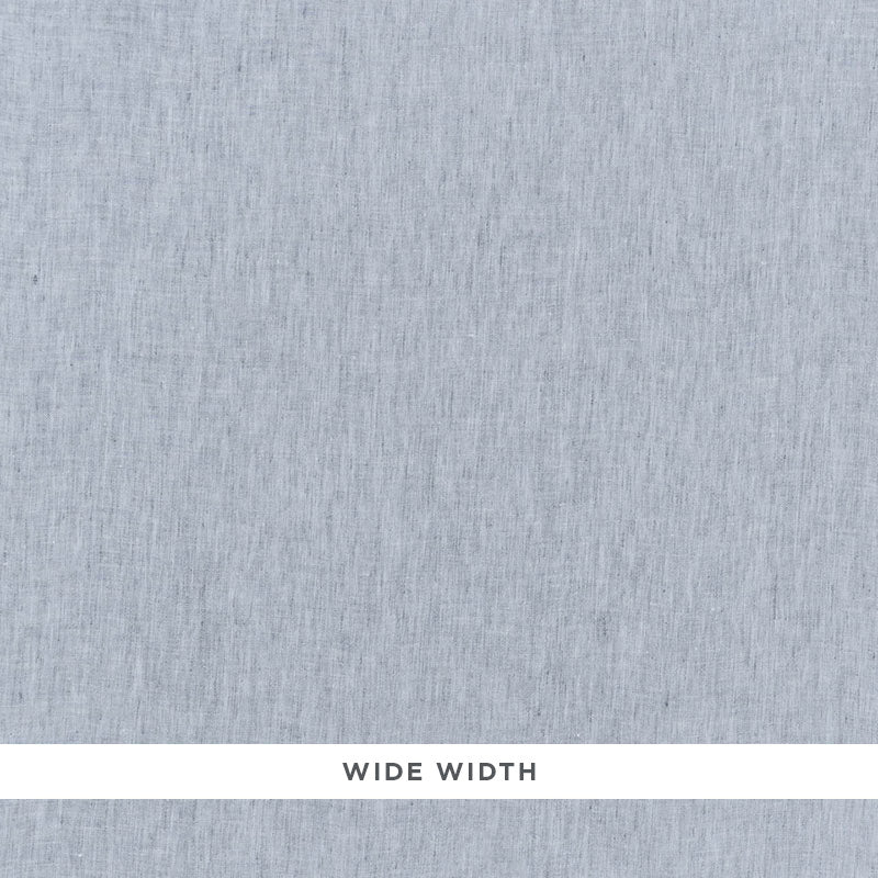 Bay Weave Casement fabric in chambray color - pattern number 67410 - by Schumacher in the Perfect Basics: Sheers &amp; Casements collection