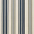 Fjord Stripe fabric in indigo color - pattern number 67480 - by Schumacher in the Au Naturel collection