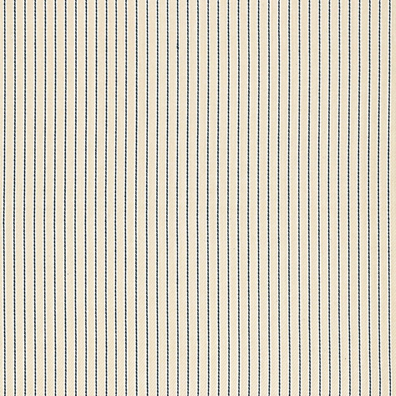 Rain Shadow Stripe fabric in indigo color - pattern number 67502 - by Schumacher in the Au Naturel collection