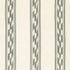 Mojave Ikat Stripe fabric in slate color - pattern number 67512 - by Schumacher in the Ikat Collection collection